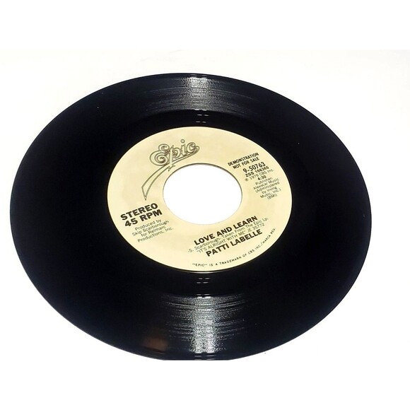 Patti LaBelle 45 RPM Promo Vinyl – Don’t Make Your Angel Cry / Love Learn - Picture 3 of 11